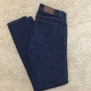 Madewell 8” Skinny Jeans in Quincy Wash
